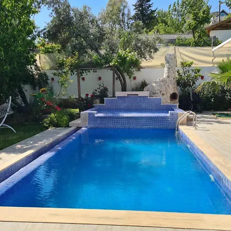 With Jacuzzi And Backyard In Kalkan Szálloda